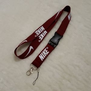 Nike Lanyard Burgundy